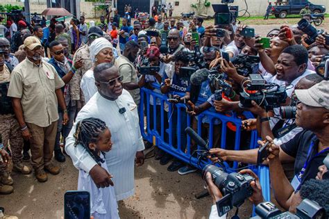 Sierra Leone’s president wins second term without need for runoff, election commission announces